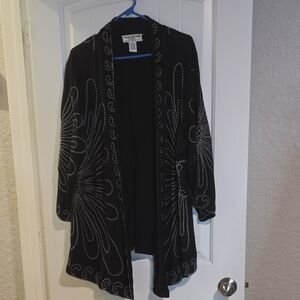 Lauren Michelle Embroidered‎ Cardigan